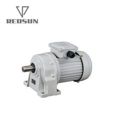 China Factory REDSUN Three Phase High Efficiency G Helical Gear Motor Motors OEM Fitted For Conveyor Line for sale