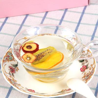 China Selected Mixed Ingredients Dry Fruits Tea Brewing In Hot Water, Adding An Appropriate Amount Of Honey Or Sugar for sale