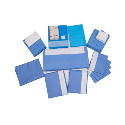 China CE ISO Non Woven Spine Surgical Pack Set For Hospital Use for sale