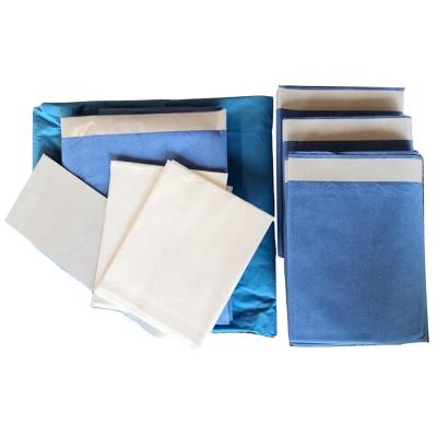 China CE ISO Non Woven Sterile Universal Package Set Without Mayo Holder Cover for sale