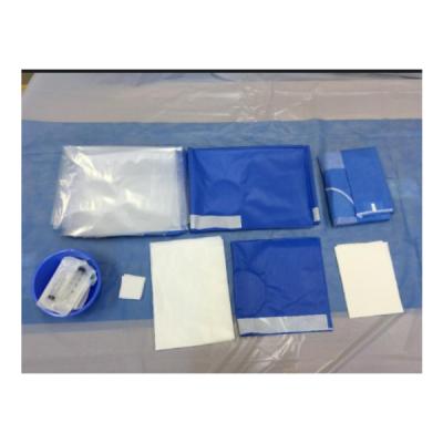 China Hospital Angiography Pack Disposable Angiography Surgical Pack Sterile Disposable Angiography Surgical Pack for sale