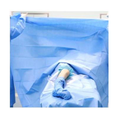 China SMS Disposable Surgical Drapes Surgical Orthopedic Hip Drapes Package for sale