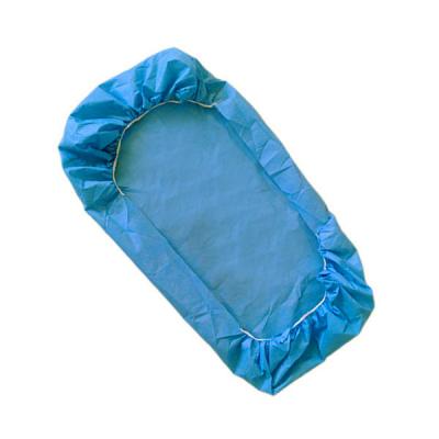 China Waterproof Medical Surgical PP PE SMS Disposable Sterile Bed Cover for sale