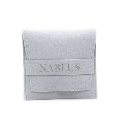 China Package Jewelry Packaging Bags Make Wholesales Jewelry Envelope Bag Suede Microfiber Pouch Custom Jewelry for sale