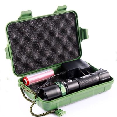 China High Light 5W 1181 High Power Led Flashlight Fires Rechargeable Waterproof Led Outdoor Flashlights for sale