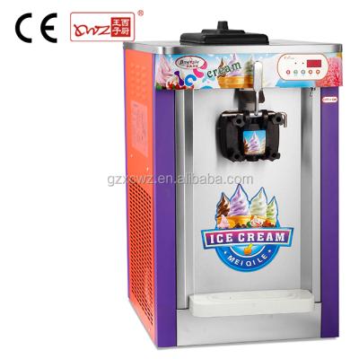 China Single ice cream flaovr table top soft serve ice cream machine for sale for sale