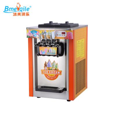 China 220v 50hz/60hz New Chinese hot selling table top soft ice cream yogurt machine 220v 50hz/60hz for sale