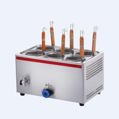 China Countertop Commercial Catering Pasta Cooker Machine Gas Noodle Cooker for sale