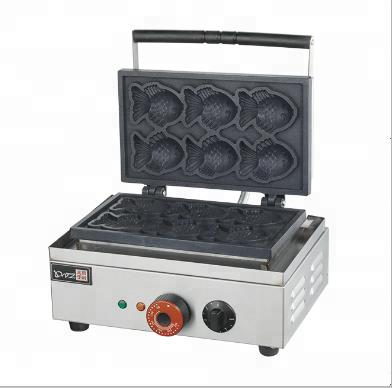 China Bread Taiyaki Fish Shape Waffle Maker Machine for sale