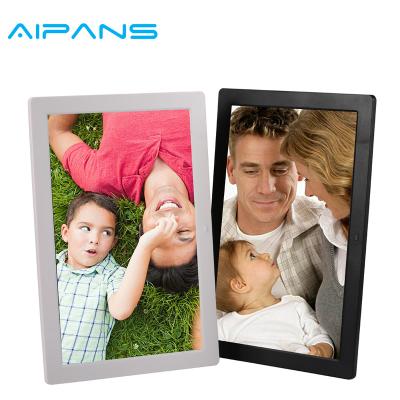 China Clock DC power on off 15.4 inch video download USB 2.0 digital photo frames, commercial video player for advertising. for sale