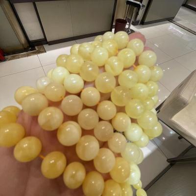 China DIY Jewelry Making 10-11+mm Amber Gemstone Beads Baltic Gold Natural Stone Amber Prayer Beads White Muslim Tasbih for sale