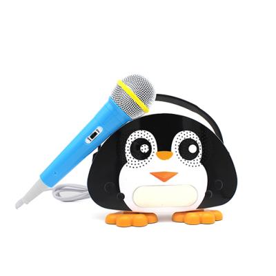 China Toy Cartoon Kids Microphone Karaoke Toy, Plastic Kids Children Karaoke Set Portable Handheld Karaoke Singing Machine For Children for sale