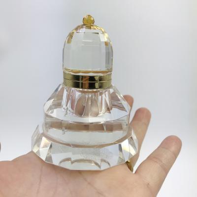 China Arabic Factory Direct Wholesale 3ml 6ml 12ml Crystal Perfume Bottle Crystal Oil Custom Bottle for sale