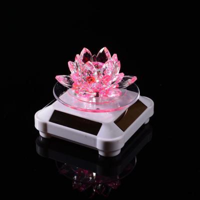 China Wedding Gifts for Guests Factory Direct Selling Car Interior Decoration Smart Solar Powered Crystal Perfume Car Accessories for sale