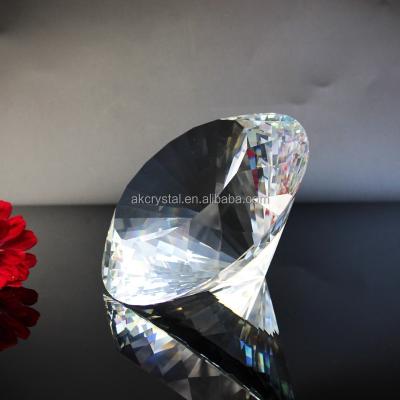 China Europe Wholesale Wedding Decoration Clear Crystal Diamond K9 Decorative Crystal Glass Large for sale