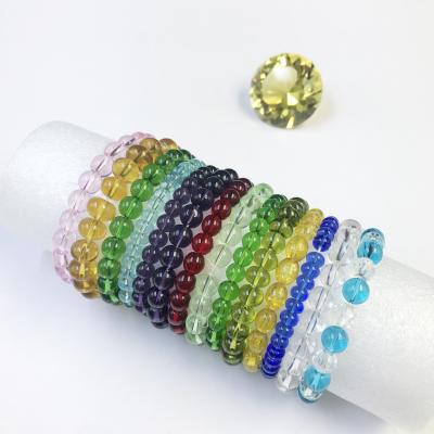 China Europe Wholesale Energy Healing Crystal Bead Bracelet Crystal Products Stone Bracelets Beaded for sale