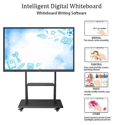 China 55 Inch Multi Touch Screen LCD Smart Display Classroom Electronic Interactive Whiteboard 55inches for sale