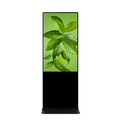 China Factory Customized Indoor Wholesale 55 Inch Icd Stand Digital Signage And Displays Players Screen Kiosk With Android System for sale