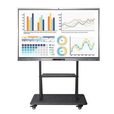 中国 Education.Training.Office 65 75 85 Inch UHD Interactive Flat Panel For Conference LED Interactive Flat Panel Manufacturing 販売のため