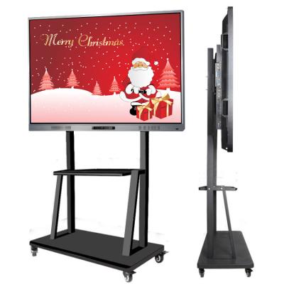 China Interactive LED 65 Touch Display 75 86 Inch Screens For Education FC-65LED for sale