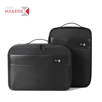 Chine With USB Custom 2 Backpack In 1 Luxury Designer Business Travel PU Laptop Backpack Leather Bag With USB RFID à vendre