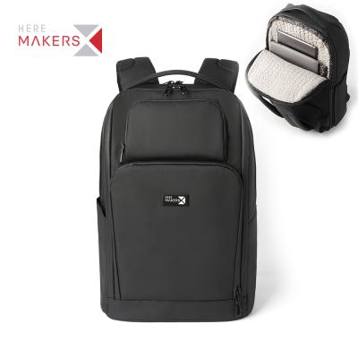 중국 With USB Factory Custom Design Luxury Men's Business Backpack Waterproof Laptop Backpack Bag With USB RFID 판매용