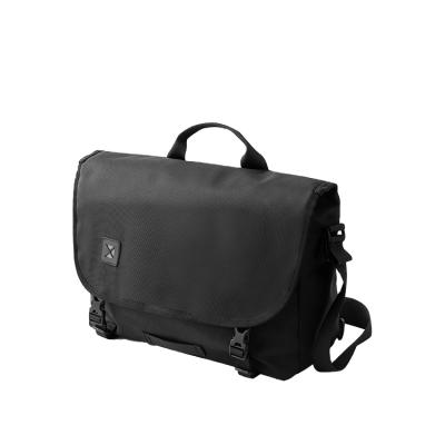 Κίνα Scratch Resistant Black Waterproof Work Travel Cross - Body Bag Men Messenger Bag προς πώληση