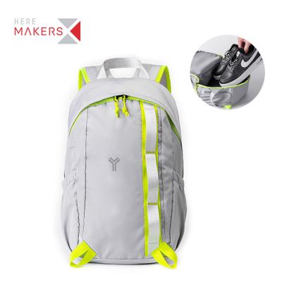 Chine Shoe Compartment OEM Custom Manufacturer Waterproof Casual Traveling Backpack à vendre