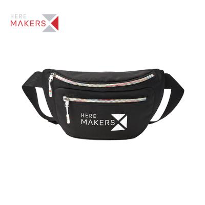 China Water Proof Custom Logo Waist Bag RPET Waterproof Sports Running Recycled Body Pussy Pack Cross Bag for sale