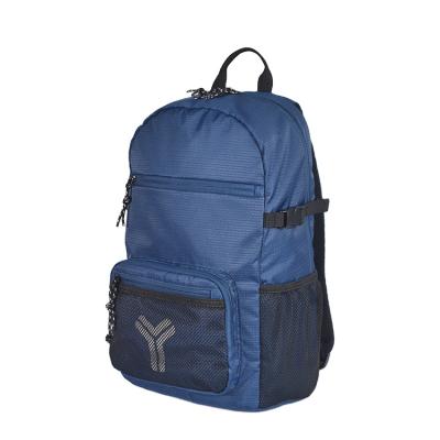 Китай China manufacturer waterproof 25 L unisex blue polyester leisure computer backpack продается