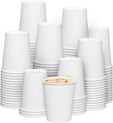 China Recyclable Hot/Cold Beverage Drinking 6oz Disposable Paper Cups For Water Juice Coffee Tea for sale