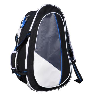 China Custom Dry Duffle Logo High Quality Jacquard Sports Water Resistant Kit Bag Tennis Kit Bag for sale