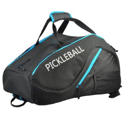 China Waterproof Pickleball Racket Bag Customer Function Pickleball Racket Bag With Shoes Pocket for sale