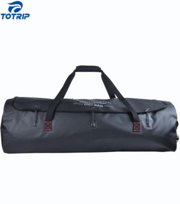 China Large Capacity 120L Outdoor Sport Tarpaulin Sailing Gear Travel Duffel Dry Bag for sale