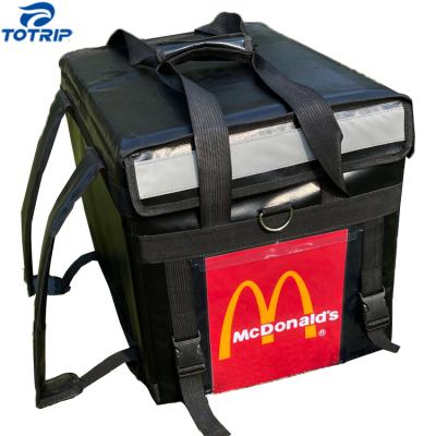 China Restaurant Food Pizza Delivery Backpack Waterproof Insulated Waterproof Bag for sale