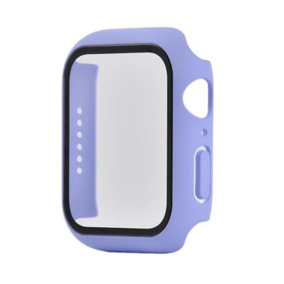 China Protect Carry Storage Watch Case Hot Sale Watch Cover Full Clear Tempered Glass Cover Watch Case For Smart Watch Cover for sale