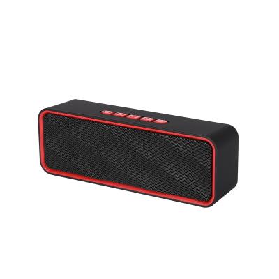 China Phone work stereo surround/heavy bass/HIFI sound effect/outdoor sports speaker/AUX/TF card/hot seller USB/FM Radio/TWS couplet for sale