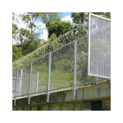 China Hot Selling Concertina Type Razor Barb Wire Mesh For Security Protective Construction Razors Pad for sale