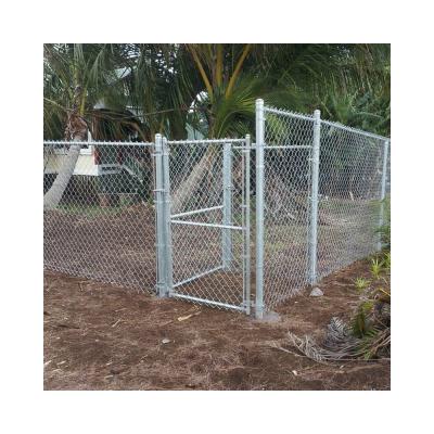 China Fence Mesh Suppliers Chain Link Mesh Fencing Chain Link Fence Gate With Accessories for sale