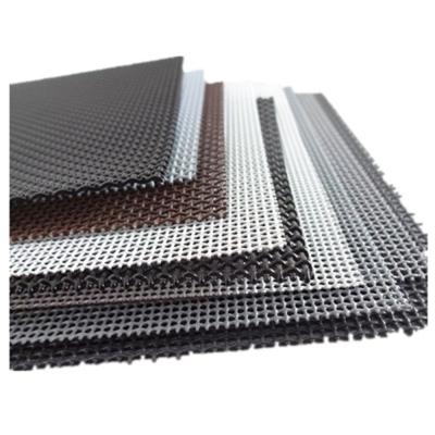 China GALVANIZED PLAIN WEAVE SCREEN MESH For SECURITY DOOR WITH 1.6MM OPENING 11MESH 0.8MM750MM2000MM for sale