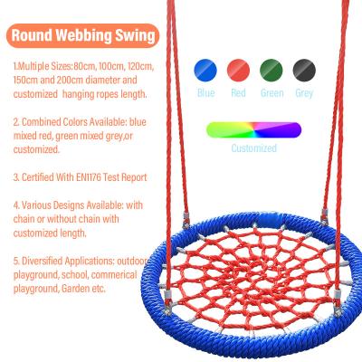 China Modern 100cm Kids Nest Swing Tree Swing Playground Swing Seat for sale