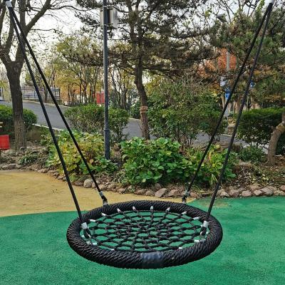 China Outdoor Round Playground 120cm Child Net Swing Playground Nest Swing Kids Swing Set for sale