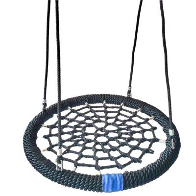 China Anti-UV 120cm Round Nest Swing For Kids Outdoor Playground Park for sale