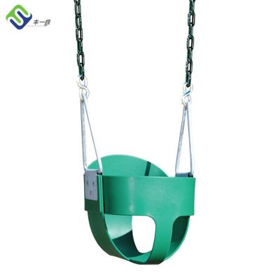 China Outdoor Baby Toddler Full PVC Factory EVA Bucket Swing Set for sale