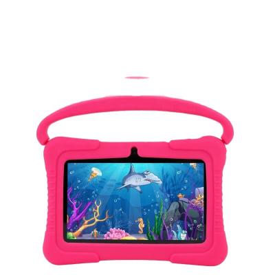 China Allwinner A33 8GB Cheap High Quality Android 7 Inch Shockproof Android 4.4 ROM WIFI Tablet For Kids Children Gift Game Apps for sale