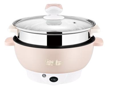 China Newest Adjustable Temperature Mini Rice Multifunctional Electric Pot Top Quality Stainless Steel Design for sale