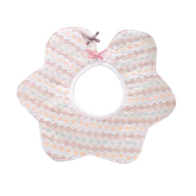 China Washable Soft Cotton Baby Bibs 360 Degree Rotating Bandana Wearable Bibs Unisex Baby Bibs for sale