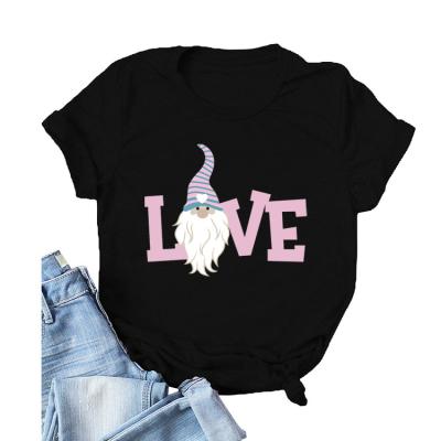 China Anti-pilling Cute Women's T-shirt Color Optional Girls Printed Custom Printed T-shirts Oversized T-shirt For Women for sale