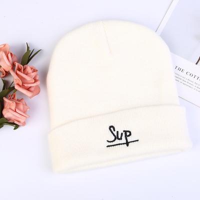 China COMMON Free Shipping Embroidery SUP. Logo Men's Beanie Hats for sale