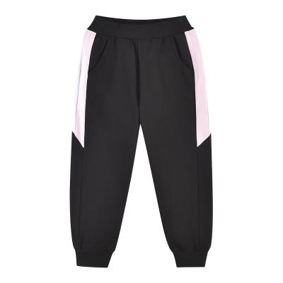 China Anti-wrinkle drop shipping korean 100% cotton base kids jogger boys long pants for kids jogging pants for sale